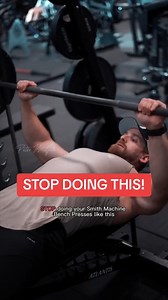 2.6K views · 80 reactions | Smith Machine Bench Press - One of the...
