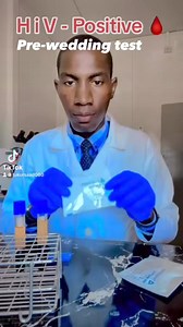 204K views · 1.1K reactions | HIV positive  pre-wedding test✅ is better than pre-weeding pictures ❌ #HIV #virus #couple #weeding #marriage #women #guys #nigeria #foryoupageシ | Tukur Sa'ad | Facebook