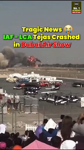 Sad News 😥 | IAF LCA Tejas Incident at Dubai Air Show | Latest Air Force News #airforce #tejas #shorts A difficult day for the Indian Air Force (IAF)! 😥 Remembering the moment the LCA Tejas faced a challenging incident during the Dubai Air Show. This news highlights the risks inherent in advanced combat aviation, even as the Tejas represents India's indigenous technological prowess. Watch the short for details on the event and its aftermath. Our salute to the pilots and the maintenance crew! �