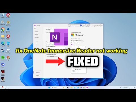 (FIXED) OneNote Immersive Reader not working