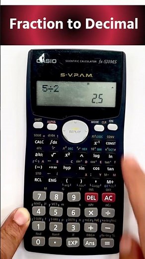 How to Convert Between Fractions and Decimals on a Calculator