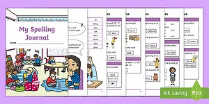 Y1 Spelling Journal Diary