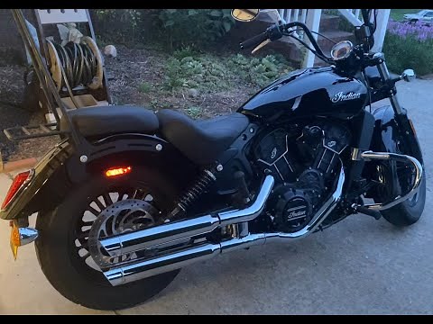 2016 Indian Scout Sixty Bassani Slip On and DynoJet PV3 Install