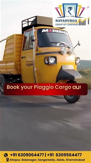 This Deepavali, make your celebrations bigger with Piaggio Cargo Auto!