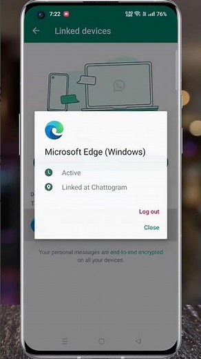 How to Log Out WhatsApp Web from Mobile