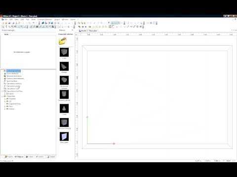 DIALux tutorial #1 How to create curved calculation surfaces