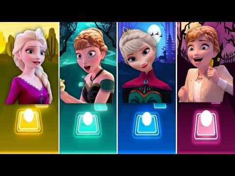 Anna Some Things Never Change 🆚 Elsa Let It Go - Moana How Far I'll Go 🆚 Rapunzel I See light