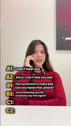 Stop saying “I can’t hear you”! Here are 6 natural ways to handle bad connection calls!!