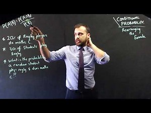 Conditional probability rearranging the formula