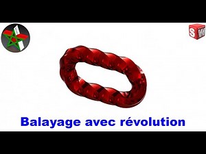 SolidWorks Tutorial : Balayage avec révolution