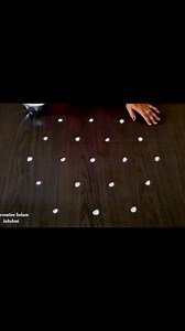 213K views · 530 reactions | Easy star poo padi kolam step by step #kolam #rangoli #muggulu | Lakshmi Kolangal | Facebook