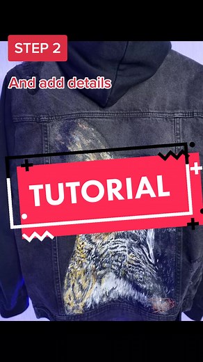 How to paint an owl on a denim jacket?! Tutorial step by step, how to easy paint on denim jacket. #art #artist #painting #paintingart #piantingontextil #denimcustomjacket #denimcustomization #denimcustom #paintontextile #denim #textilepainting #textilepaint #tutorials #tutorial #arttutorials #arttutorial #māksla #gleznošana #custom #howto #howtopaint #owl #owlart