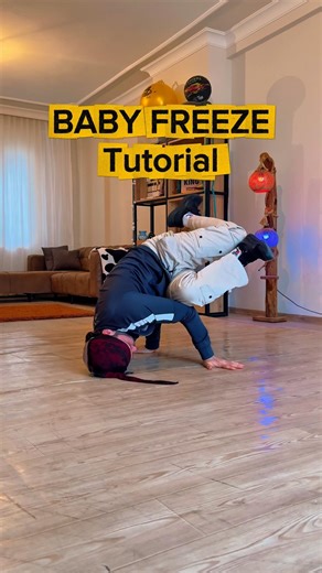 How to do easily Baby Freeze in a minute ( Hiphop Moves) Break Dance Tutorial ‼️ #dance #dancer