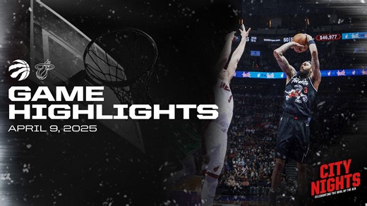 Raptors vs Heat Game Highlights | April 09, 2026