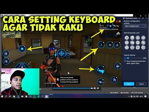 EASY WAY TO PLAY FREE FIRE ON THE LATEST PC (NOX) AND HOW TO SET THE KEYBOARD