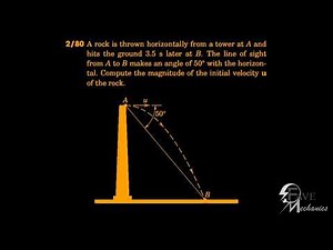 Problem 2-80/2-81/2-82/ Engineering Mechanics Dynamics.