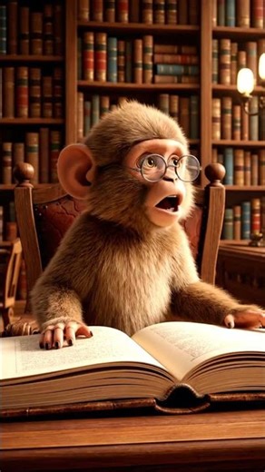 The Librarian Monkey: Primate Genius Deeply Suspicious of Encyclopedia Facts 🐒📚