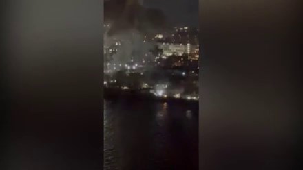 New York: Smoke rises from substation in Brooklyn