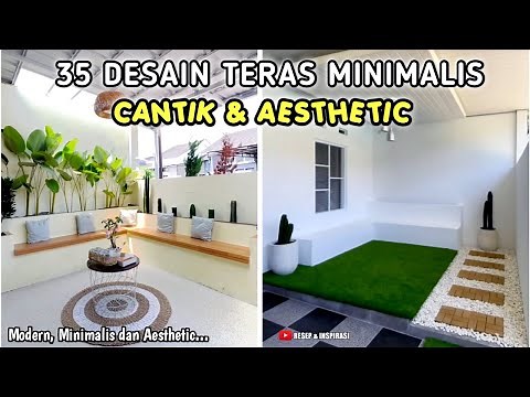 35 DESAIN TERAS RUMAH MINIMALIS YANG CANTIK & AESTHETIC | LINK PEMBELIAN PRODUK ADA DI DESKRIPSI