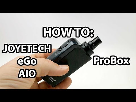 How To: Prime And Fill Joyetech eGo AIO ProBox | Vaporleaf