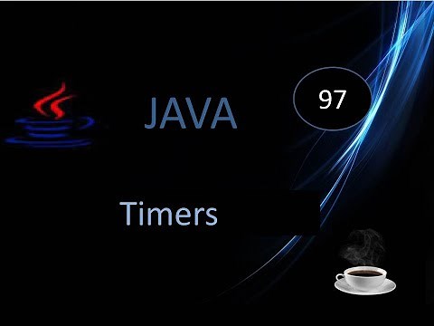 97.- Uso de timers en java.- Mostrar un mensaje cada 5 segundos (Clase Timer, y clase TimerTask).