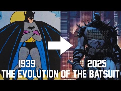 The Evolution of the Batsuit (1939 - 2025)