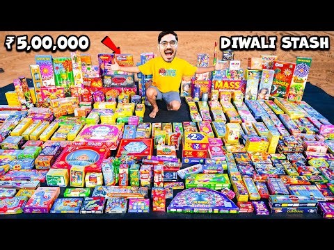 2025 Biggest Diwali Stash Worth ₹500000🔥 Create a buzz this Diwali with new firecrackers