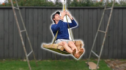 I built a working cardboard elevator at home