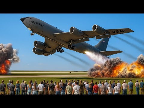 Houthis Shocked: US KC-135 Crew Launches at Full Power