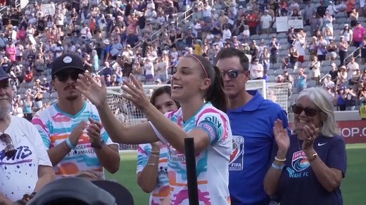 87K views · 2K reactions | 凉 Les derniers moments d'ALEX MORGAN sur un terrain de football ! #AP | beIN SPORTS France | Facebook