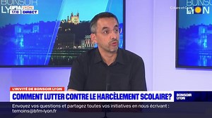 Harcèlement scolaire: Florian Crespy, CPE au lycée François Rabelais de Dardilly, explique le rôle des référents harcèlement à l'école