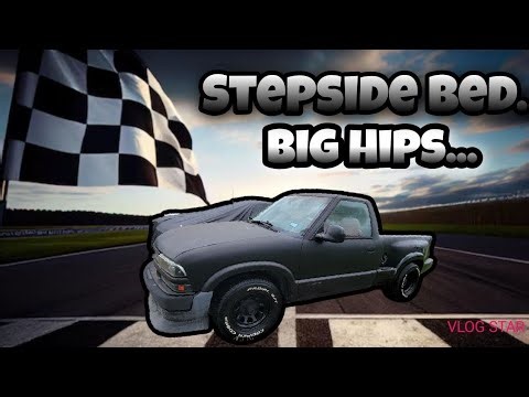 Chevy s10 build stepside bed is installed...