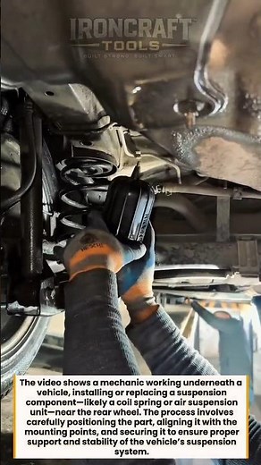 Rear Suspension Install Fast & Easy #mechanic #cars #autoservice