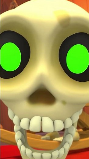 Skeletons Goes Chumbala Ca Chumbala on Spooky Night #shorts #halloween