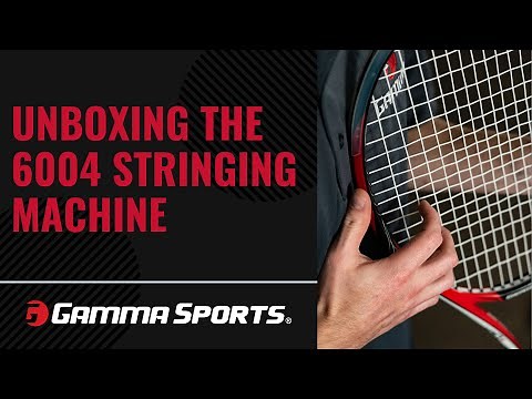 Unboxing the GAMMA 6004 Stringing Machine