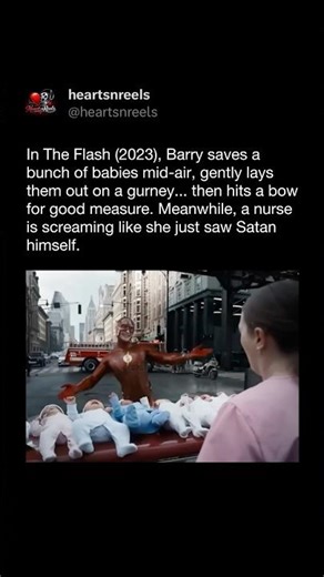 The Flash (2023) Baby Rescue Scene Is UNHINGED