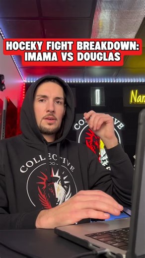 The Fight Plan: with Kurtis Gabriel on Instagram: "42 Dugg Curtis Douglas is doing something special in the National. He is here to stay 😤 Shoutout to the great journey Kyle Heitzner @sober_onice 🫶🏻 Fight Review: Imama vs Douglas 🏒 #hockey #fight #hockeyfight"