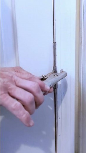 How to easily adjust your crooked door #diy #constructionchannel #homeimprovement #tools