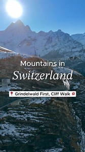 🌄 Experience the thrill of the Grindelwald First Cliff Walk! 🚶‍♂️✨ Walk along the breathtaking suspension bridge, surrounded by stunning Swiss Alps views. 🏔️💙 THINGS TO DO THERE ⭐️ Shoot down the mountain with the First Flyer or First Glider for an adrenaline rush! ⭐️ Hike to the stunning Bachalpsee Lake, a mountain paradise. ⭐️ Explore nearby Grosse Scheidegg for serene nature. ⭐️ In winter? Ski, sled, or snowshoe your heart out! THINGS TO DO NEARBY 🏂 Ski or snowboard at Kleine Scheidegg-M