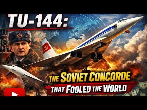 Tu-144: The Soviet Concorde That Fooled the World