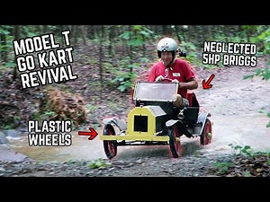 We Bought a 1972 Model T Parade Kart | Will it Survive a Flooded River?
