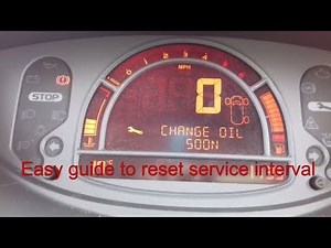 Come resettare la spia del service della Renault Modus del 2006