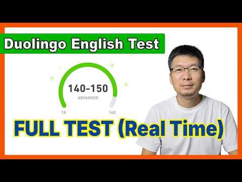 How I Stay at 140–150 | Full Duolingo English Test Practice