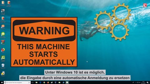 Windows 10: Automatisch Anmelden ohne Passwort