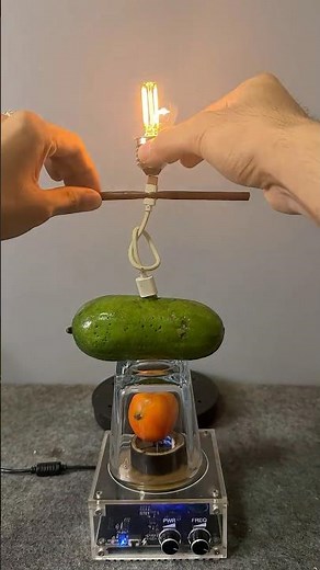 Experiment of Tesla coil #experiment #teslacoil
