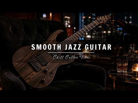 Smooth Jazz Guitar Music – Cool Cafe Vibes • Relaxing Guitar Music for Study, Work & Focus