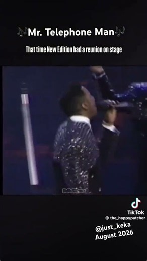 “New Edition “ 🎶Mr. Telephone Man🎶Live performance