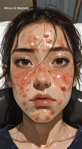 Cleaning 1000+ Pimples 😱 Anime Skincare ASMR #shorts #anime #shortvideo #short #asmr #viral