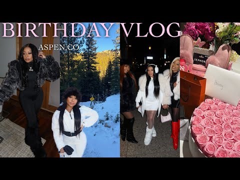 BIRTHDAY TRAVEL VLOG| ASPEN, CO