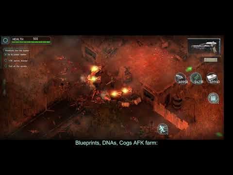 Alien shooter 2 the legend: DNAs, Cogs, and Blueprints farm